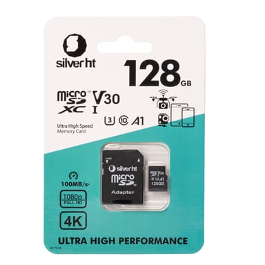 SilverHT 111573240199 128 GB di memoria flash MicroSDXC UHS-I Classe 10