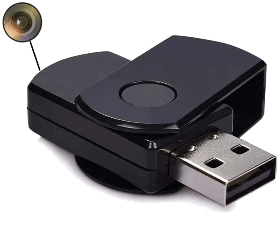 Caméra Espion Clé USB Mini HD 960P Avec Détection De Mouvement TotalCadeau CU05