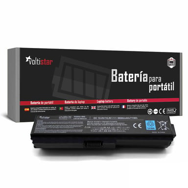 Batterie haute capacité pour ordinateur portable Toshiba L630 L640 L640D L645 L645D L650 Pa3634U Pa3635U Pa3636U