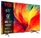 TCL QLED780 65QLED780 TV 165,1 cm (65'') 4K Ultra HD Smart TV Noir 450 cd/m²