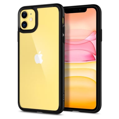 Spigen Ultra Hybrid guscio protettivo per telefoni cellulari Cover Nero Apple iPhone 11