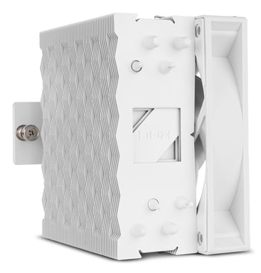 NOX Hummer NXHUMMERR400WH sistema de refrigeración para ordenador Procesador Ventilador 12 cm Blanco