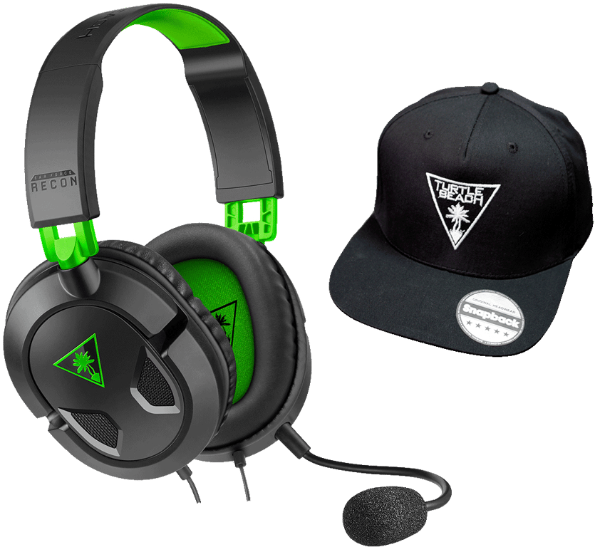 Turtle Beach Recon 50X Casque Avec fil Arceau Jouer Noir, Vert