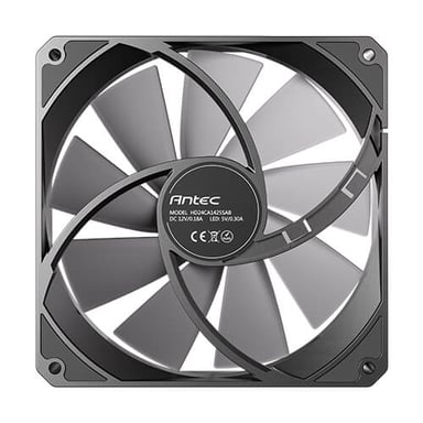 Antec P14 ARGB_2PK Carcasa del ordenador Ventilador 14 cm Negro 2 pieza(s)