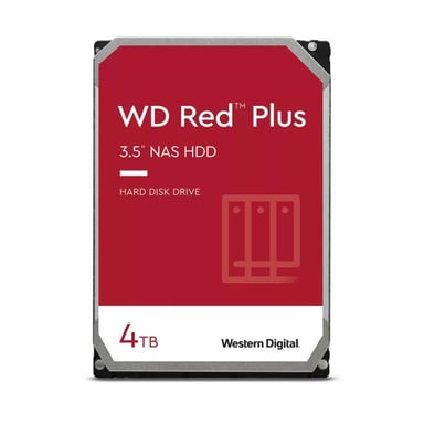 Western Digital Red Plus WD40EFPX disque dur 3.5'' 4000 Go Série ATA III
