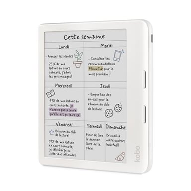 Kobo Libra a colori, bianco