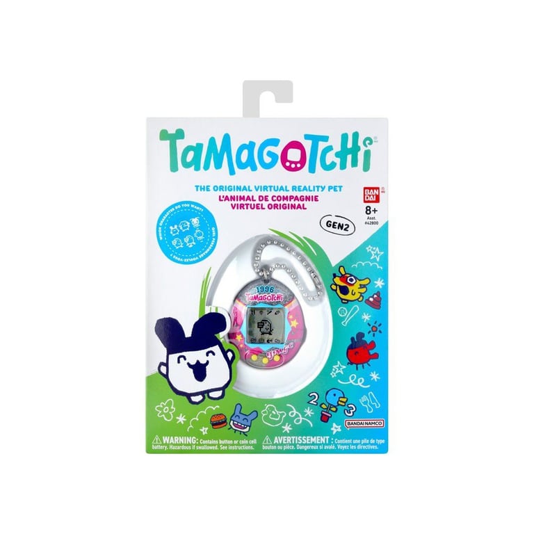 Jouet Virtuel Tamagotchi Bandai Original Sporty – Écran Couleur, 3 Boutons - vue 2
