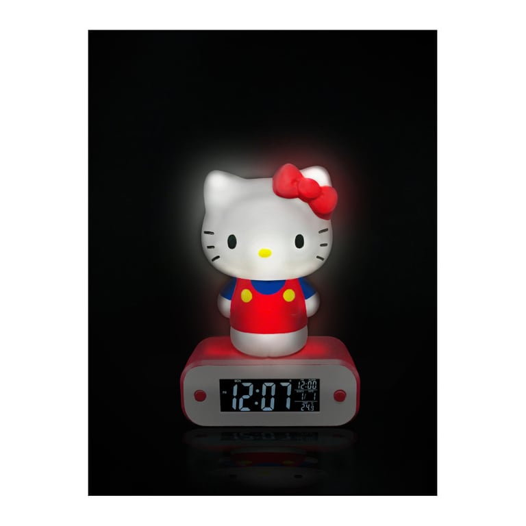 Lampe avec Réveil numérique Hello Kitty Bigben Audio Neuf - vue 2