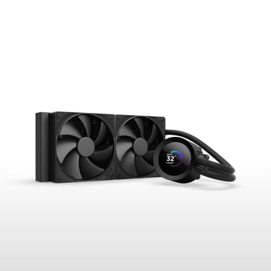 NZXT Kraken Plus 240 Procesador Sistema de refrigeración líquida todo en uno 12 cm Negro