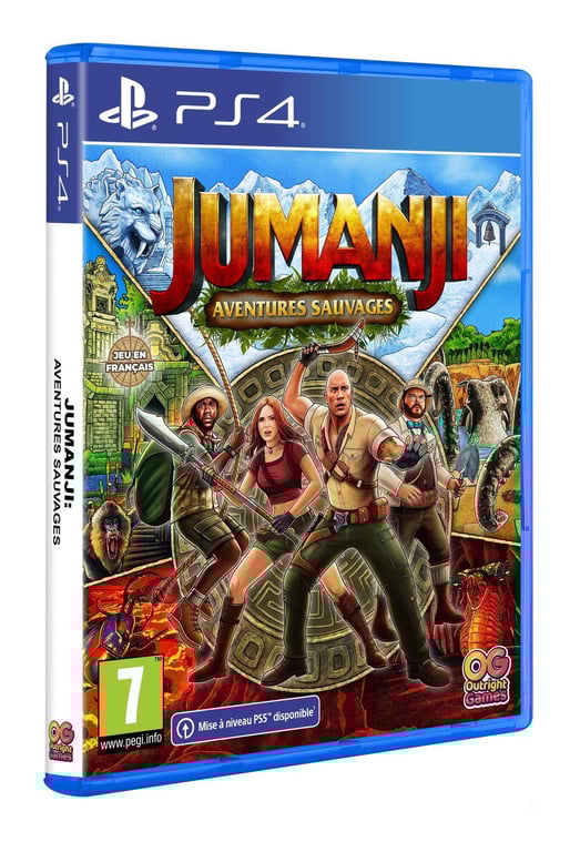Jumanji: Aventures Sauvages PS4 - vue 1