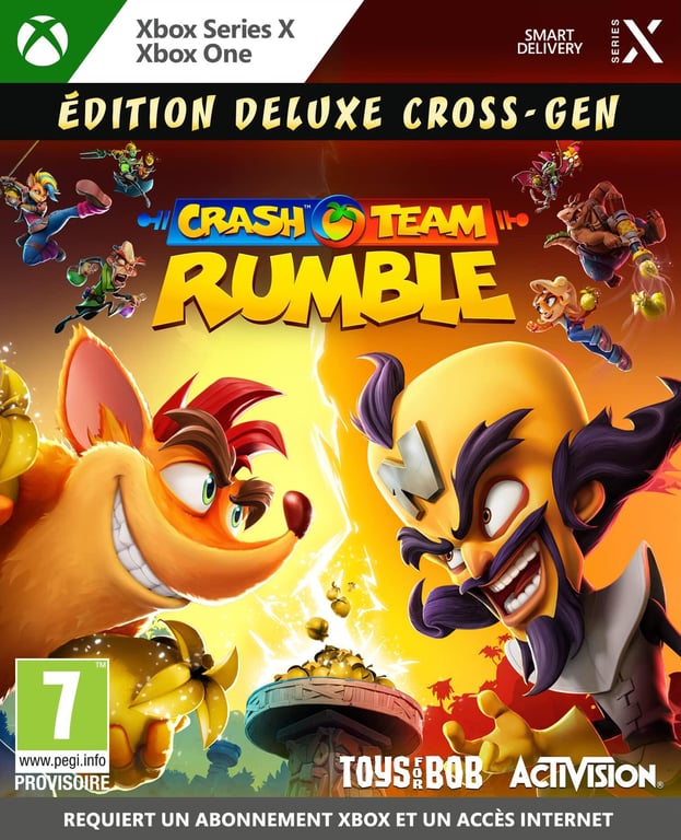 Crash Team Rumble Edition Deluxe XBOX SERIE X Neuf - vue 1
