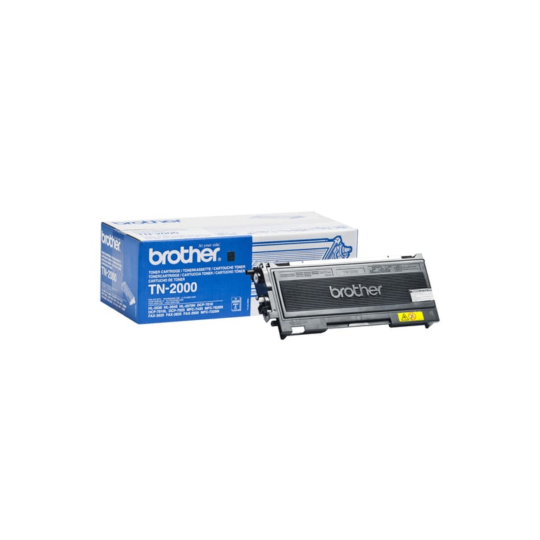 Brother TN2000 original cartouche de toner - vue 3