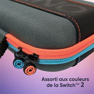 Estuche de protección et transport Oniverse Gris foncé pour Nintendo Switch™ 2 Nintendo Switch™ modèle OLED Nintendo Switch™ Lite Nintendo Switch™