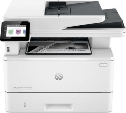 HP LaserJet Pro 4102fdw Inalámbrico Multifunction Blanco y negro Impresora, Fotocopiadora, escáner; Dúplex