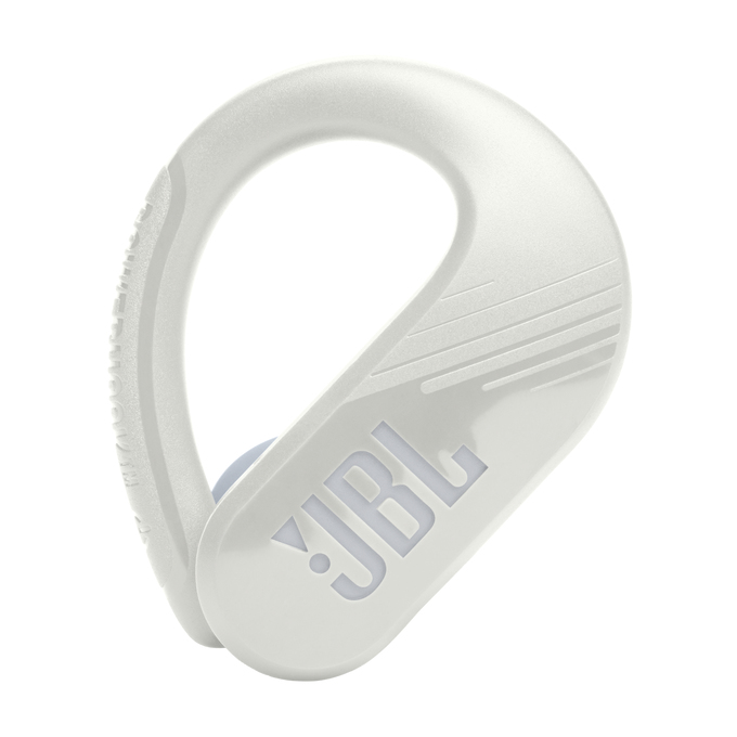 JBL ENDURANCE PEAK 3 Auriculares True Wireless Stereo (TWS) gancho de oreja Llamadas/Música/Deporte/Uso diario USB Tipo C Bluetooth Base de carga Blanco