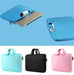 Pochette avec poignée 13'' pour Mac PC Housse Protection Sacoche Ordinateur Portable Tablette 13 Pouces (BLEU)