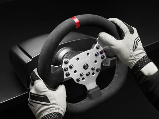 Mars Gaming MWHRSX mando y volante Negro Volante + Pedales Analógico/Digital Android, PC, PlayStation 4, Xbox Series S, Xbox Series X, iOS