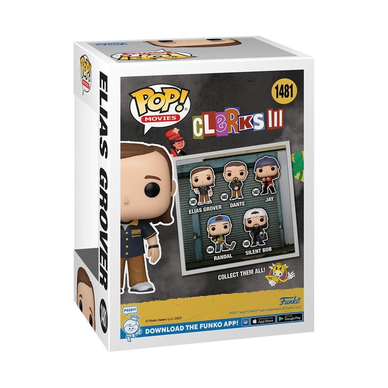 Funko Clerks 3 Figurine POP! Elias Grover - vue 4
