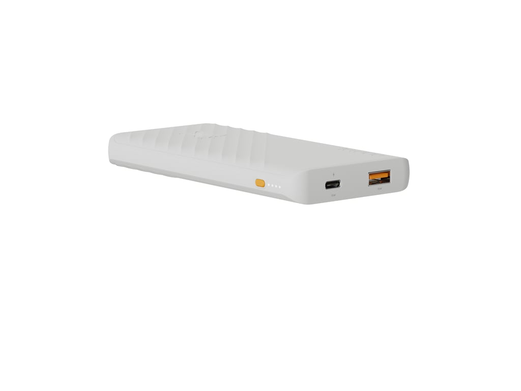 Xtorm 15W Go2 Powerbank 10.000 - Blanc cendré - Neuf
