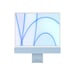 iMac M1 (2021) 24'', 3,2 Ghz 2 TB SSD 16 GB Apple GPU, Blu - QWERTY IT