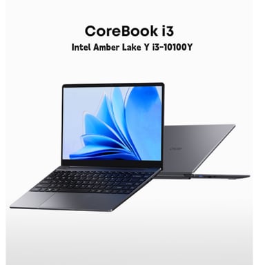 CHUWI CoreBook i3 PC portable - 14 Pouces Windows 11 Intel i3-10100Y 8GB 256GB - Gris