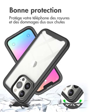 imoshion Coque 360° Full Protective pour Apple iPhone 13 Pro - Noir