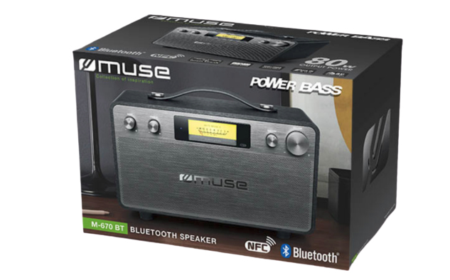 MUSE ENCEINTE BLUETOOTH M670BT - vue 8