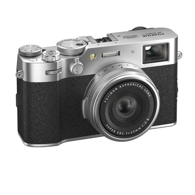 Fujifilm X X100VI Cámara compacta 40,2 MP X-Trans CMOS 5 HR 7728 x 5152 Pixeles Negro, Plata