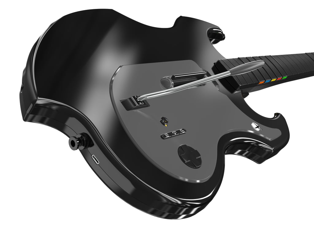 PDP Riffmaster Noir, Gris Guitare Analogique/Numérique PC, Xbox One, Xbox Series S, Xbox Series X - Neuf
