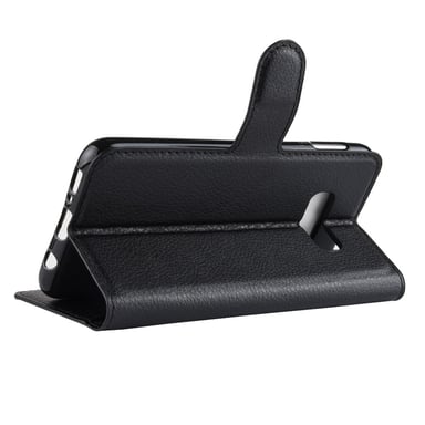 Coque Portefeuille pour ''SAMSUNG Galaxy S10e'' Simili-cuir Rabat Protection (NOIR)