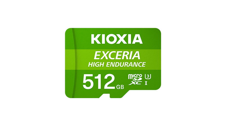 Kioxia Exceria High Endurance 512 Go SDXC UHS-I Classe 10