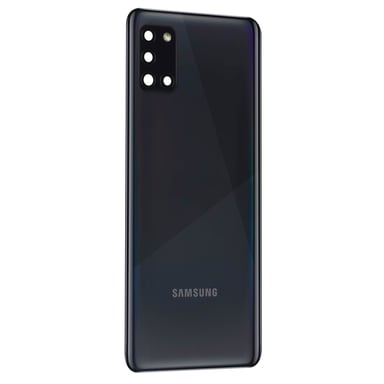 Samsung Galaxy A31 Copertura della batteria originale Samsung Pannello posteriore nero