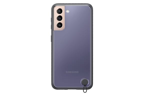Samsung EF-GG991 coque de protection pour téléphones portables 15,8 cm (6.2'') Housse Noir, Transparent Samsung Galaxy S21