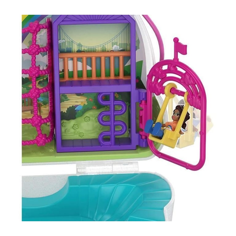 POLLY POCKET Coffret Sac a Surprises Nuage Arc en Ciel GKJ65 Coffret mini figurine et + Neuf - vue 4