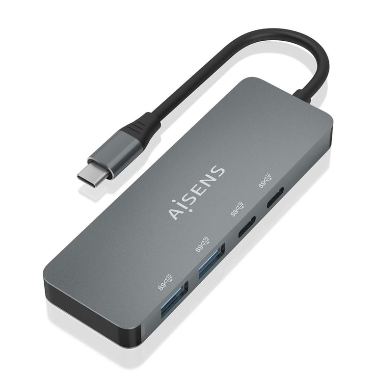 AISENS A109 0694 hub & concentrateur USB 3.2 Gen 2 3.1 Gen 2 Type C 10000 Mbit/ Neuf - vue 4