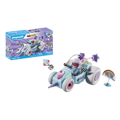 J71635 Funstars - Juego de Unicornio y Go-Kart para Niñas
