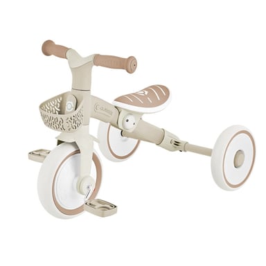 Triciclo Globber Learning Trike 2 en 1 ecológico Taupe