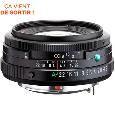 Pentax HD FA 43mm F/1.9 Negro Limitado