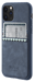 Funda Bohemian slim con ranura para tarjeta de crédito para Apple iPhone 11 Pro, azul persa