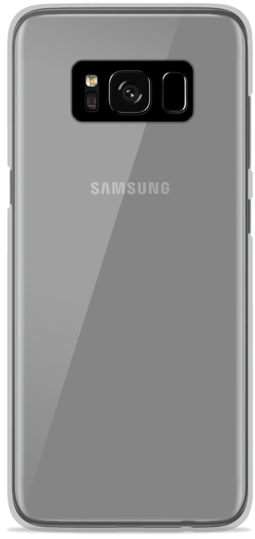 Coque silicone unie compatible Transparent Samsung Galaxy S8 Plus