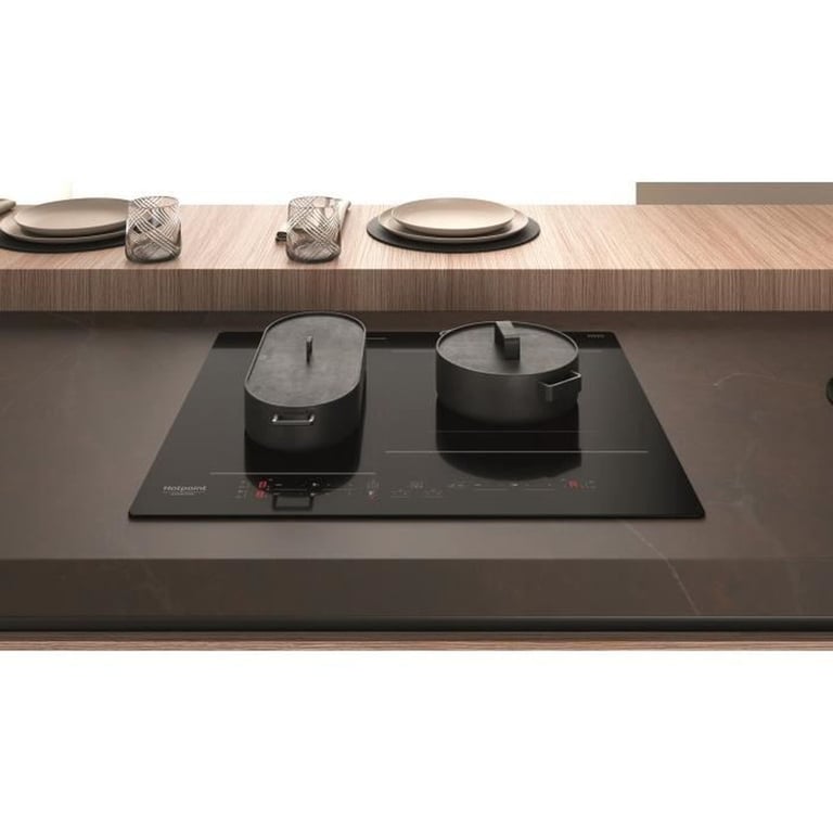 Table De Cuisson Induction Hotpoint HB2760BNE – 3 Zones, 7200W - vue 4