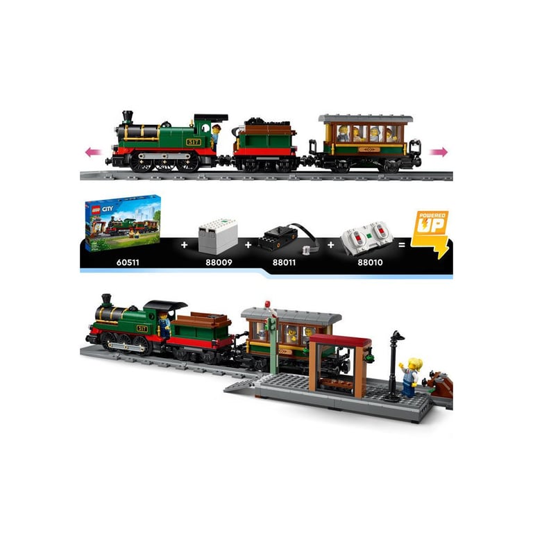 LEGO® City 60511 Le train à vapeur rétro - vue 6