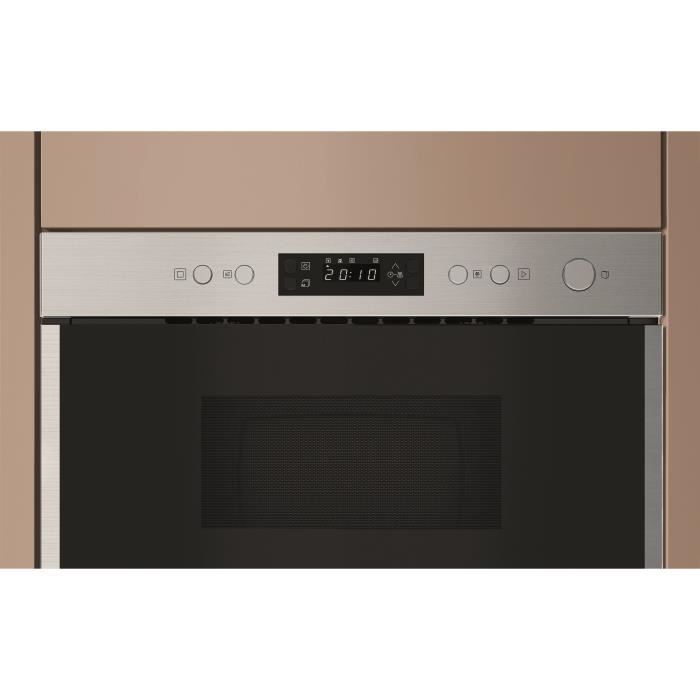 Four micro ondes encastrable HOTPOINT HAM X Inox 22 - vue 3
