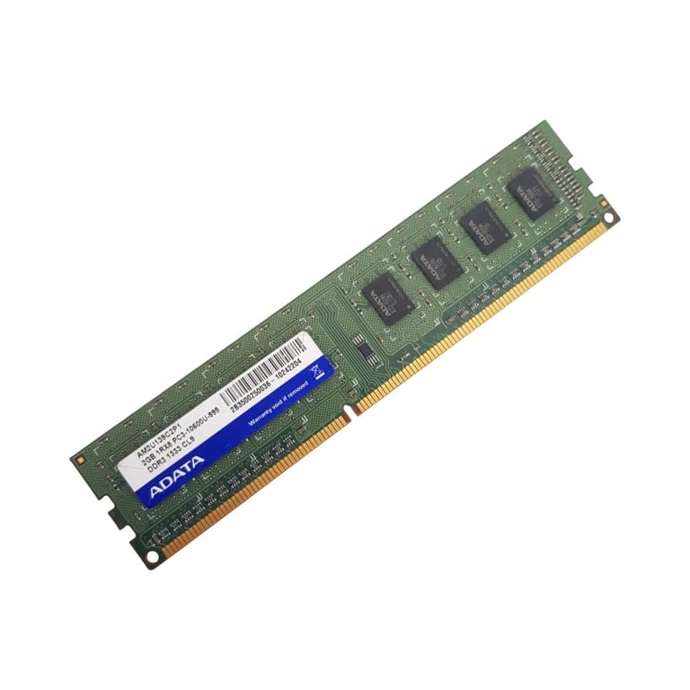 ADATA 2Go RAM DDR3 AM2U139C2P1 DIMM PC3-10600U - Tr&egrave;s bon &eacute;tat