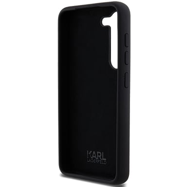 Funda Karl Lagerfeld Ikonik para Samsung Galaxy S23, negra