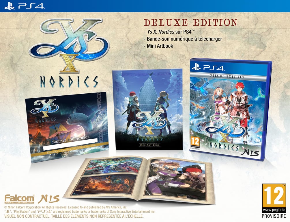Ys X Nordics Deluxe Edition Jeu SWITCH - vue 8