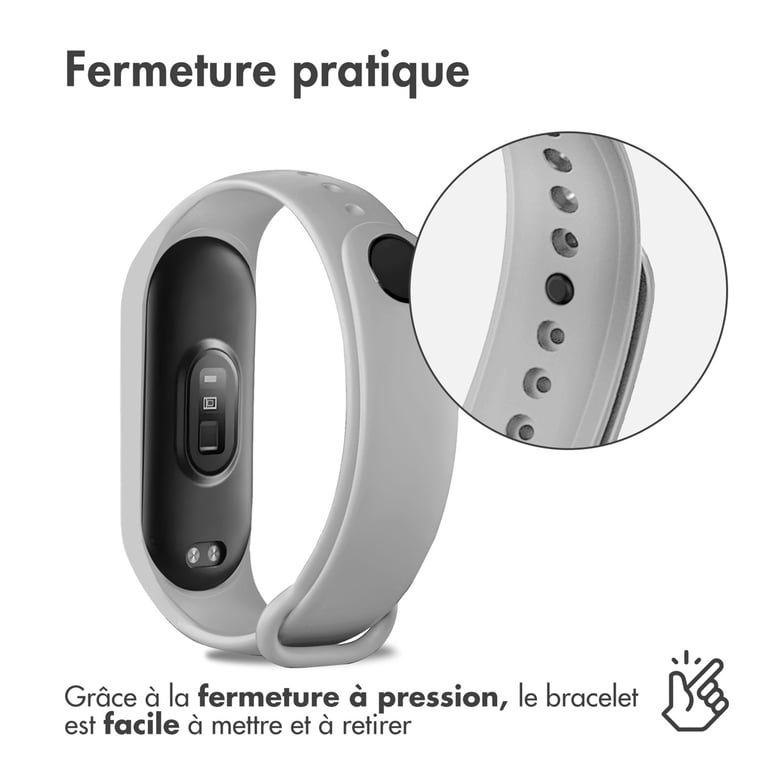 imoshion Bracelet en silicone pour le Xiaomi Mi Band 7 Neuf - vue 6
