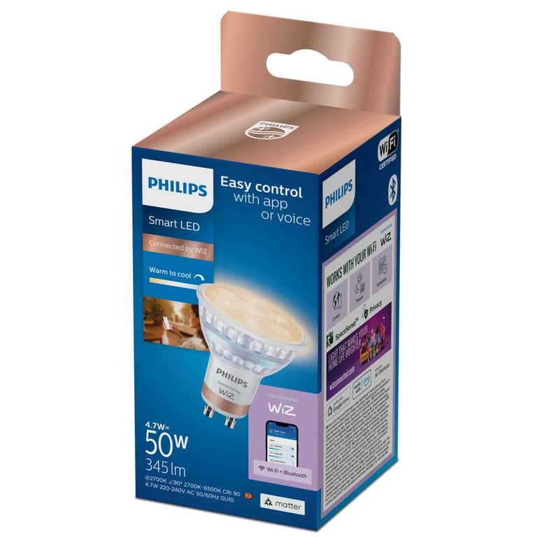 Philips Spot 50W PAR16 GU10 - Neuf