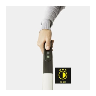 Kärcher SC 2 UPRIGHT Mopa a vapor 0,4 L 1600 W Negro, Blanco