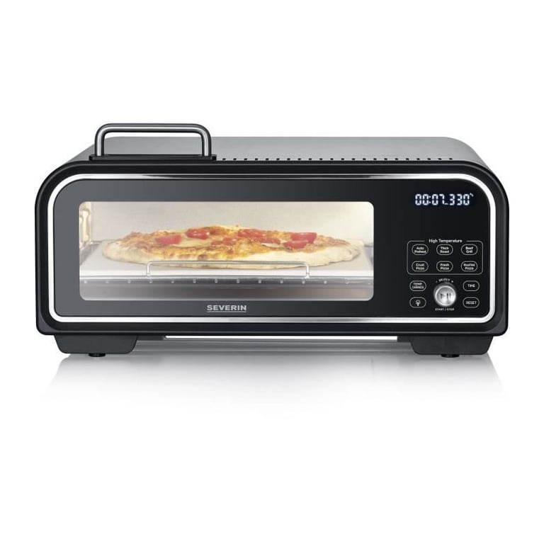 Four À Pizza Severin Serico PG 8575 – 2000 W, Pierre À Pizza Ø29 CM - vue 7